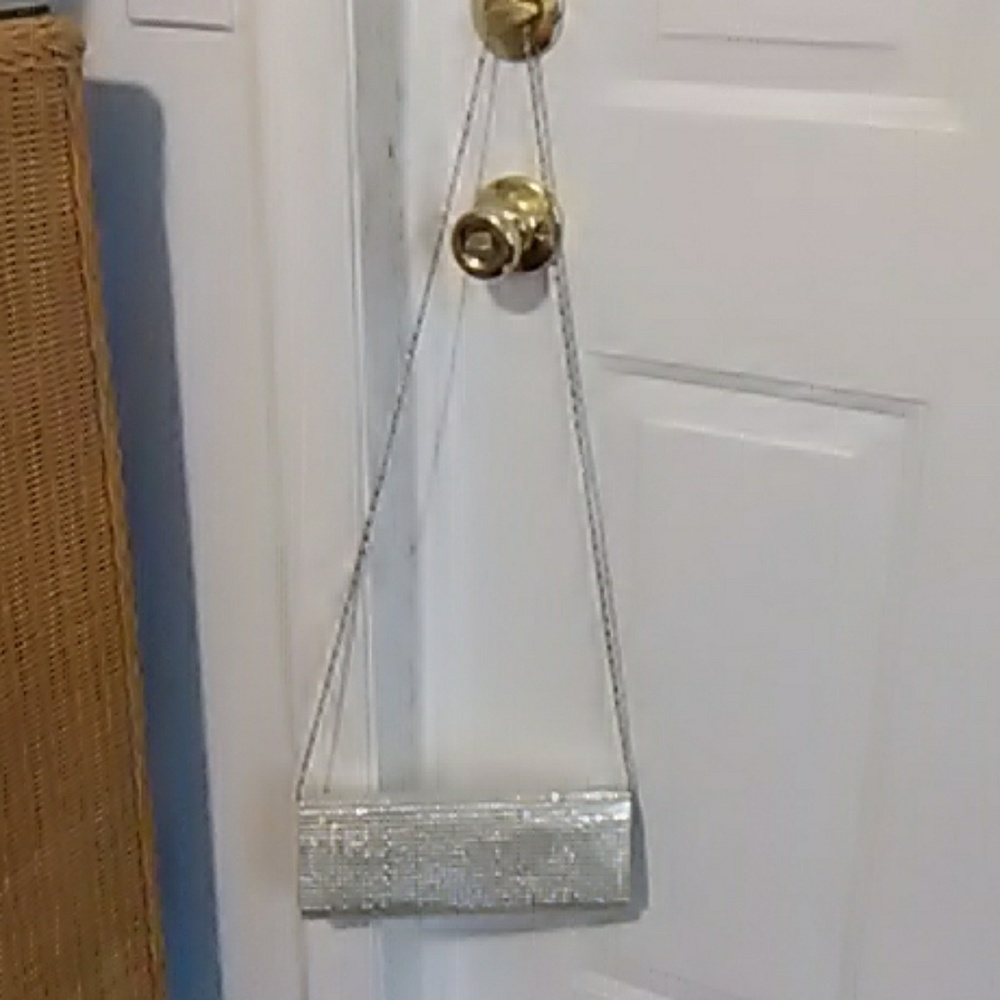 👑Silver clutch/bag